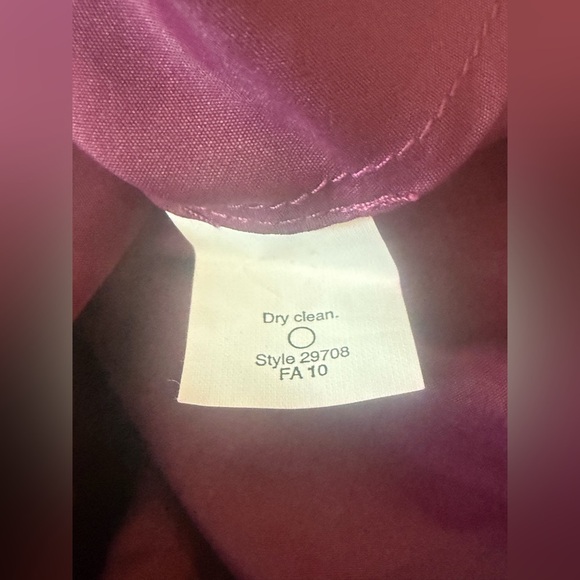 J Crew Taryn Empire Cut Mini Swing Party Cocktail Dress Silk Formal Dress  12P - Picture 4 of 5